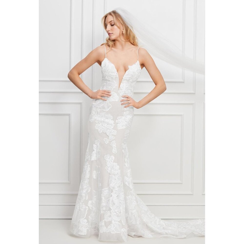 Wtoo Valenta Wedding Gown Size 12 NEW Ivory